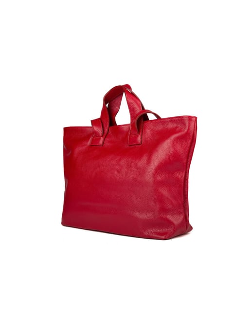 Giulia Monti Tote Bag Klassisches Rot - Image 2