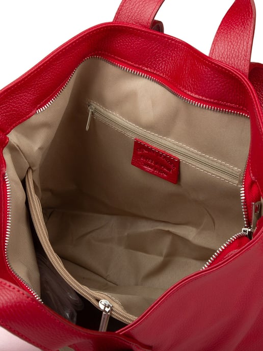 Giulia Monti Tote Bag Klassisches Rot - Image 4
