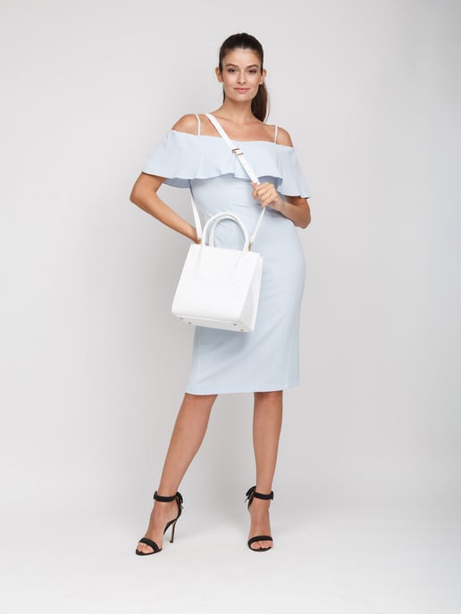 Giulia Monti Tote Bag Weiß - Image 5