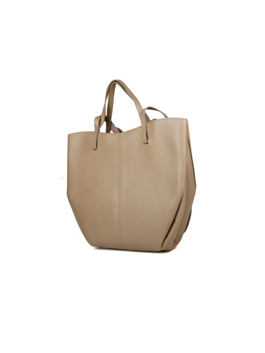 Giulia Monti Tragetasche Hell Taupe - Image 2