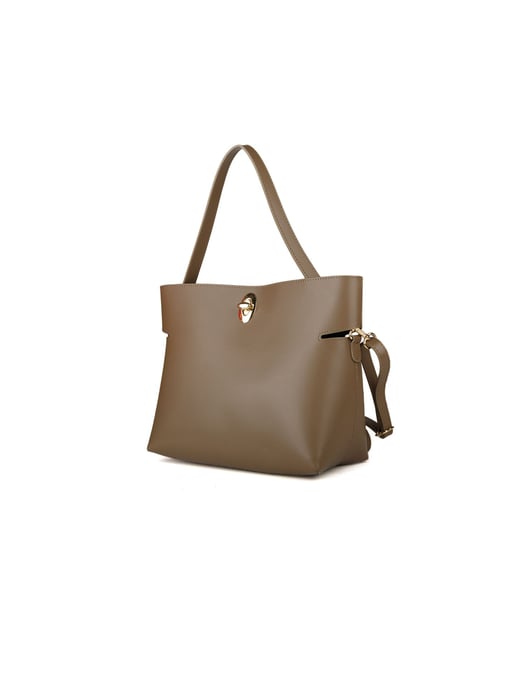 Giulia Monti Tote Bag Taupe - Image 2
