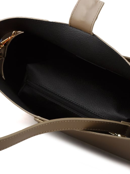 Giulia Monti Tote Bag Taupe - Image 4