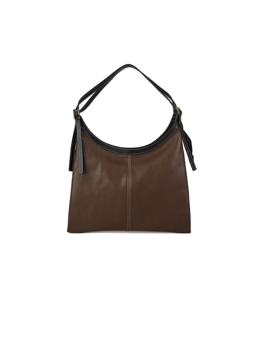 Giulia Monti Tote Bag Braun Schwarz - Image 1