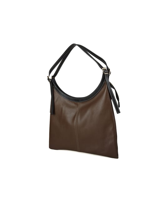 Giulia Monti Tote Bag Braun Schwarz - Image 2