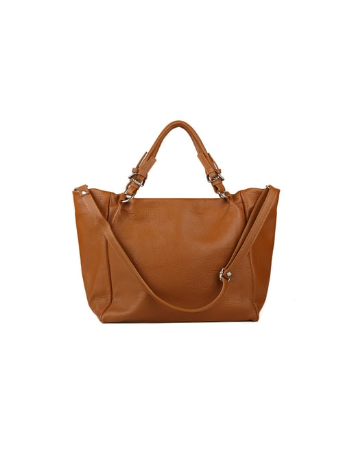 Giulia Monti Tote Bag Goldbraun - Image 3