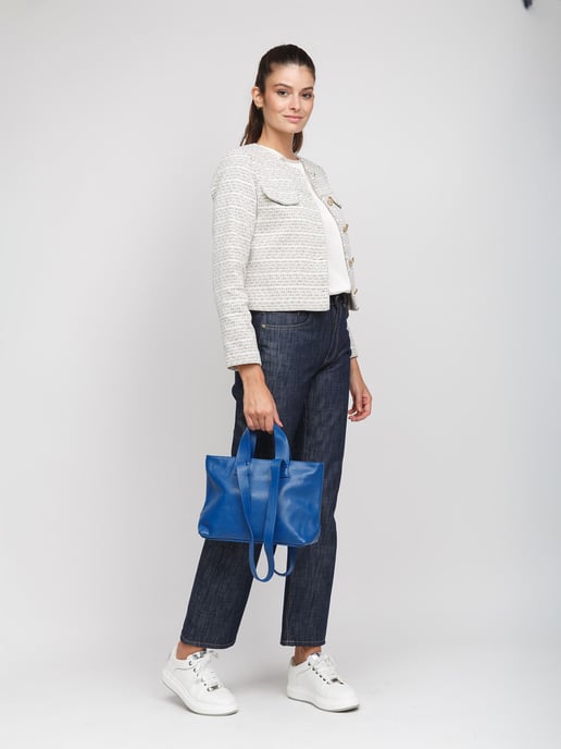 Giulia Monti Tote Bag Klassisches Blau - Image 5