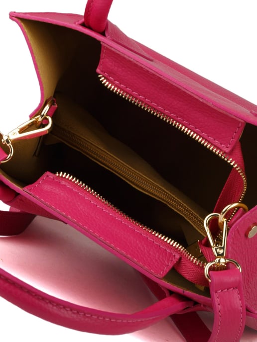 Giulia Monti Tote Bag Fuchsia - Image 4