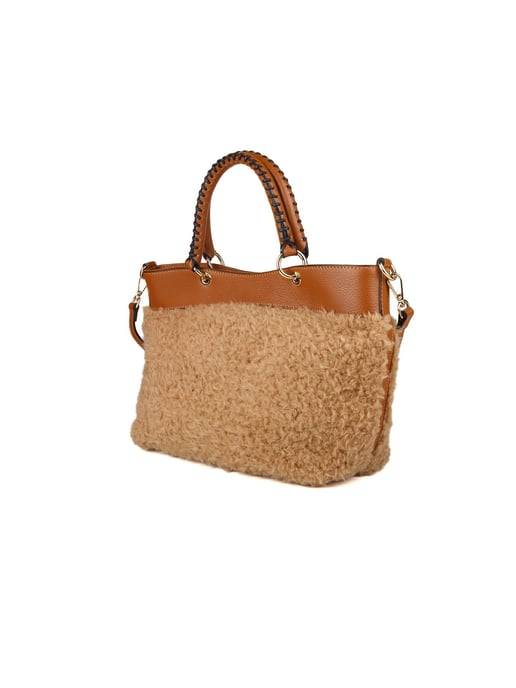 Giulia Monti Tote Bag T.Sand+Leder - Image 2
