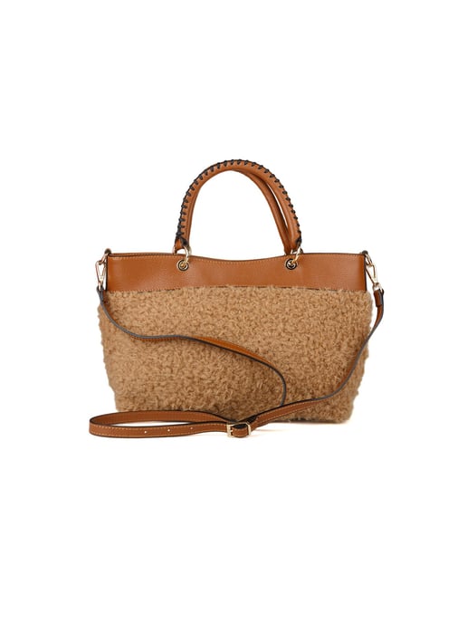 Giulia Monti Tote Bag T.Sand+Leder - Image 3