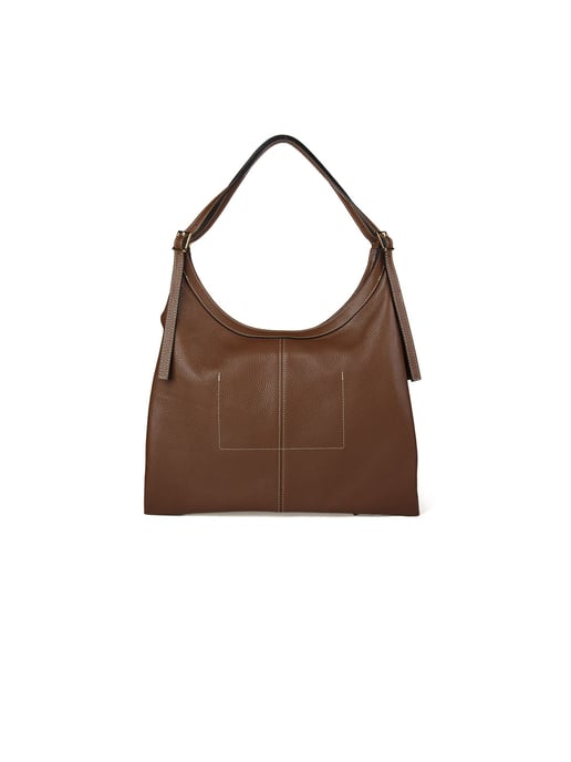 Giulia Monti Schultertasche Braun - Image 3