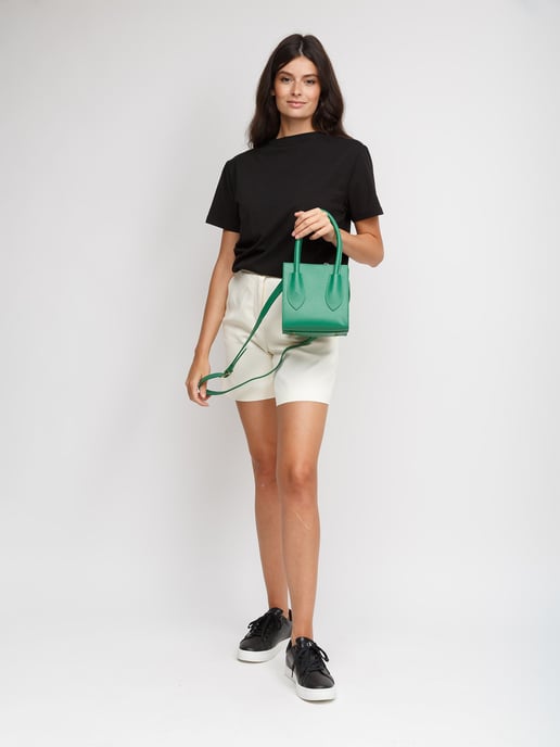 Giulia Monti Tote Bag Klassisches Grün - Image 5