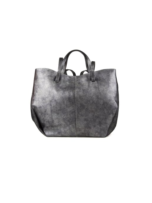 Giulia Monti Schultertasche Grau - Image 1