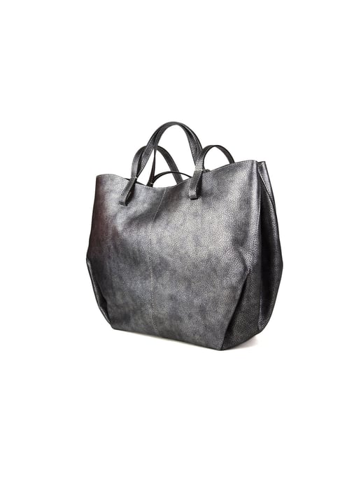 Giulia Monti Schultertasche Grau - Image 2