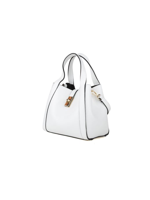 Giulia Monti Schultertasche Weiß - Image 2