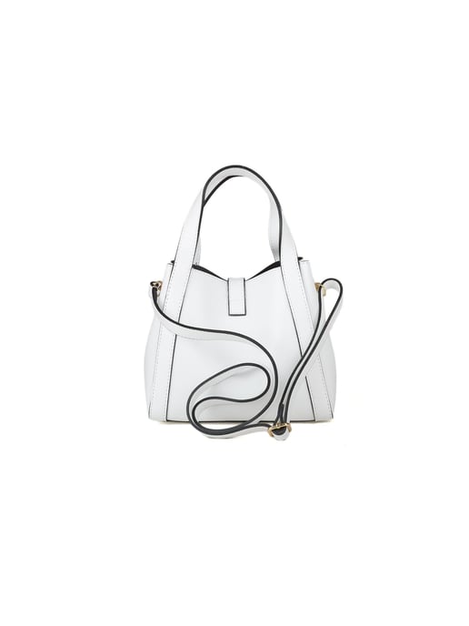 Giulia Monti Schultertasche Weiß - Image 3