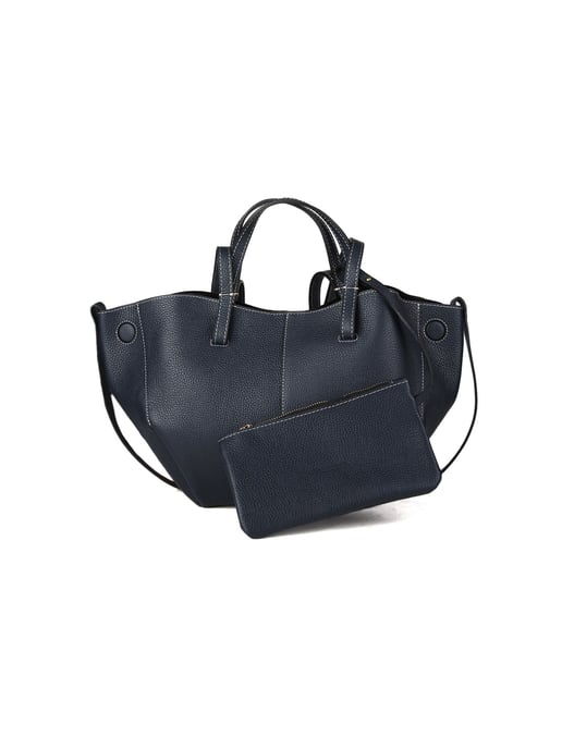 Giulia Monti Einkaufstasche Navy - Image 3