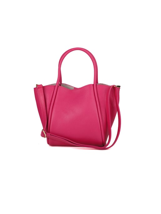 Giulia Monti Shopper Fuchsia - Image 3