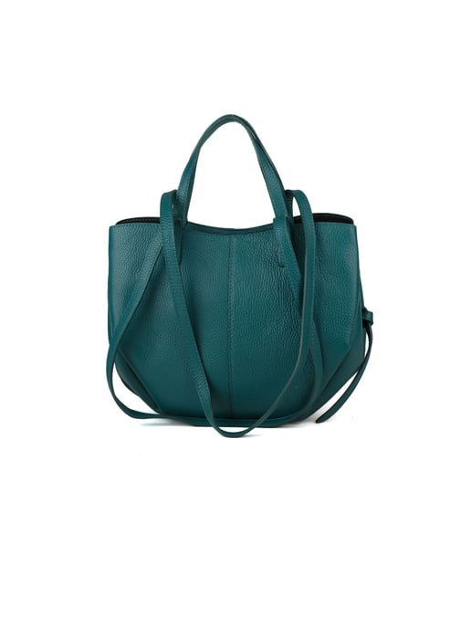 Giulia Monti Tragetasche Dunkles Teal - Image 3