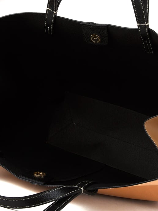 Giulia Monti Handtasche Grau Beige Schwarz - Image 4