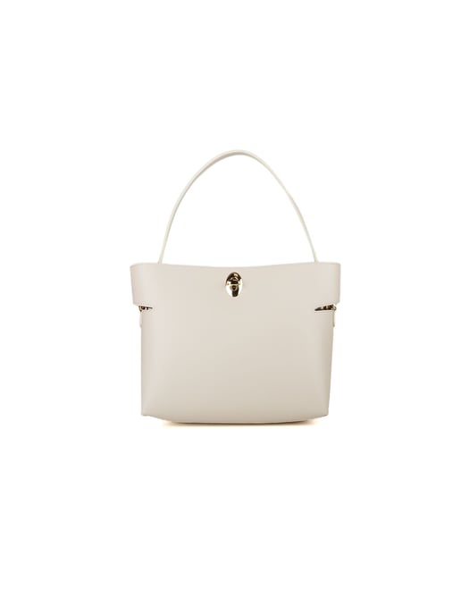 Giulia Monti Einkaufstasche Hellbeige - Image 1