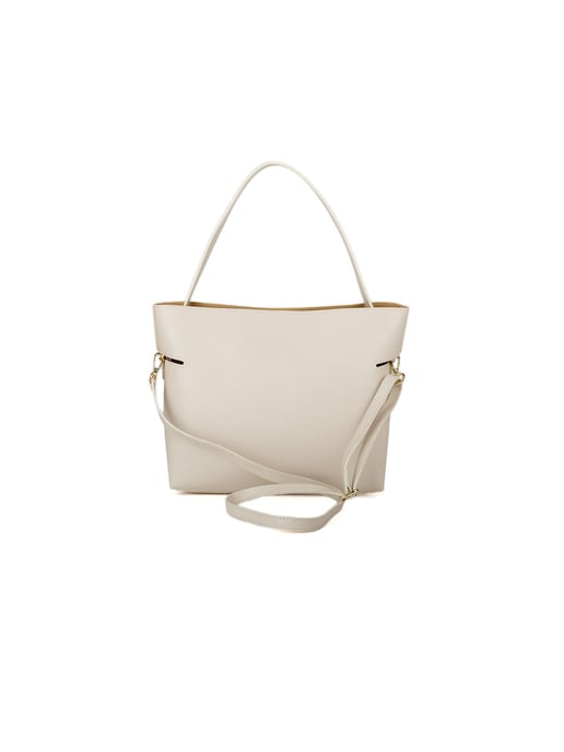 Giulia Monti Einkaufstasche Hellbeige - Image 3