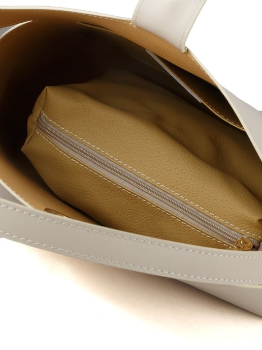 Giulia Monti Einkaufstasche Hellbeige - Image 4