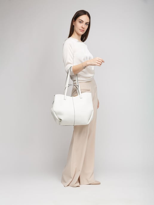 Giulia Monti Tote Bag Weiß - Image 5