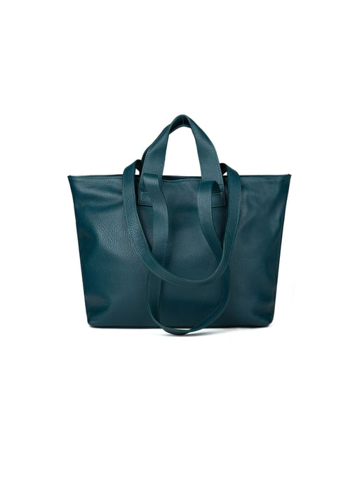 Giulia Monti Tote Bag Dunkles Petrol - Image 3