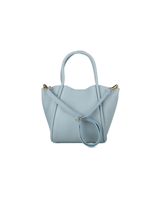 Giulia Monti Schultertasche Himmelblau - Image 3