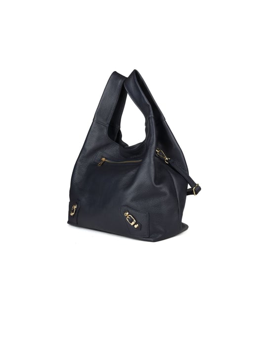 Giulia Monti Schultertasche Nachtblau - Image 2