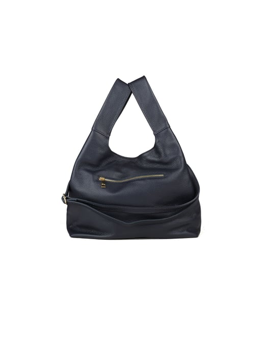 Giulia Monti Schultertasche Nachtblau - Image 3