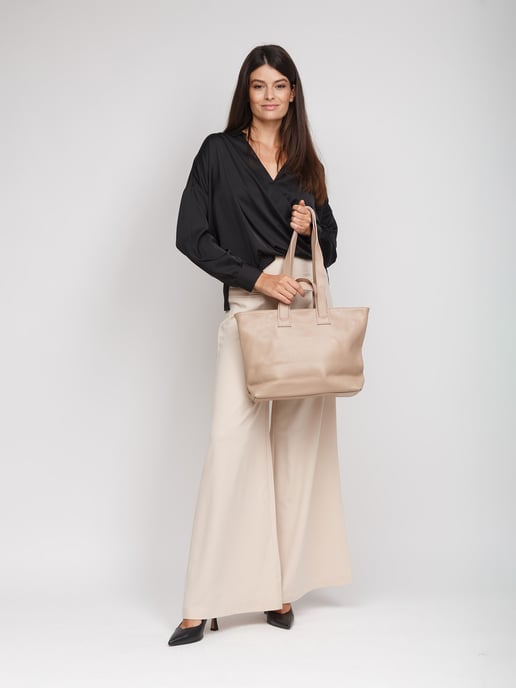 Giulia Monti Tote Bag Nude - Image 5