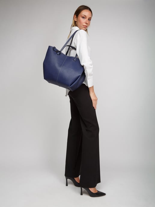 Giulia Monti Tote Bag Dunkelblau - Image 5