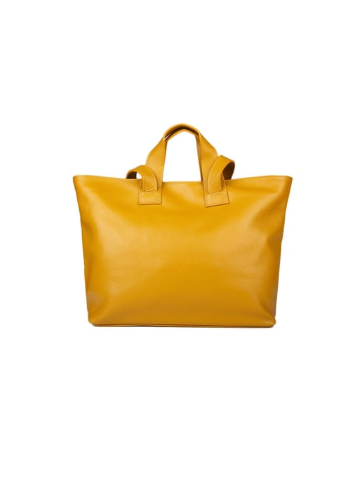 Giulia Monti Shopper Senfgelb - Image 1