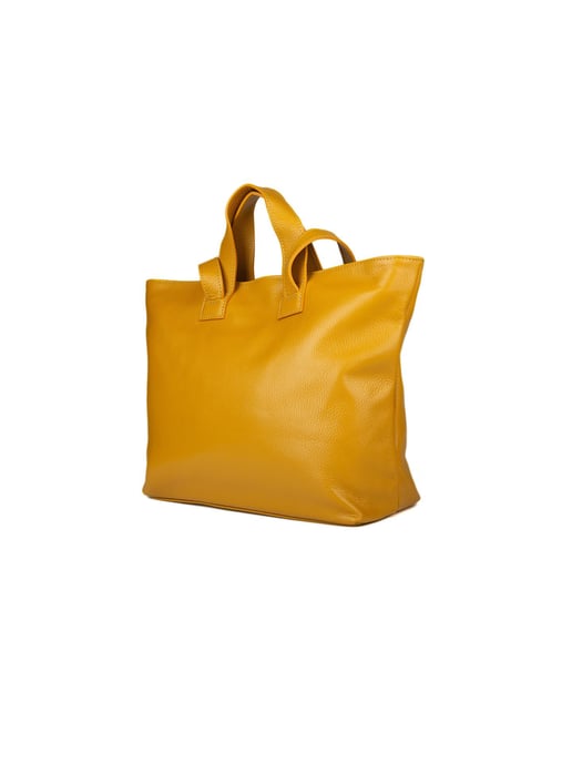 Giulia Monti Shopper Senfgelb - Image 2