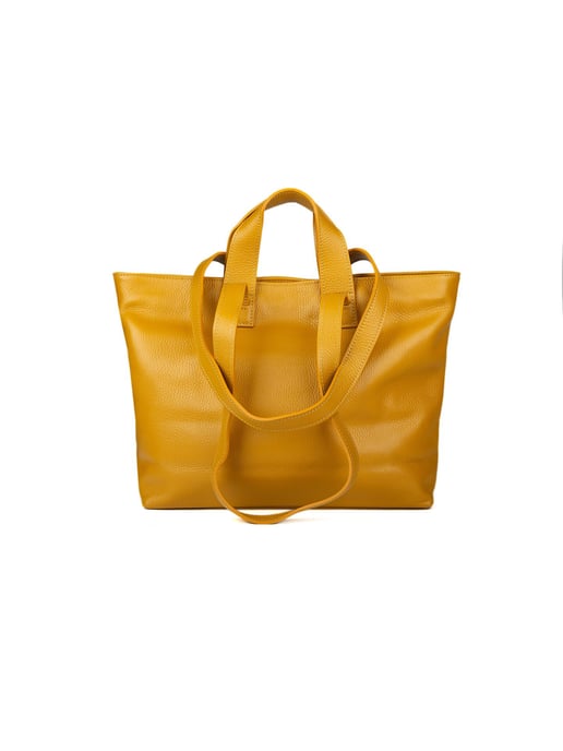 Giulia Monti Shopper Senfgelb - Image 3