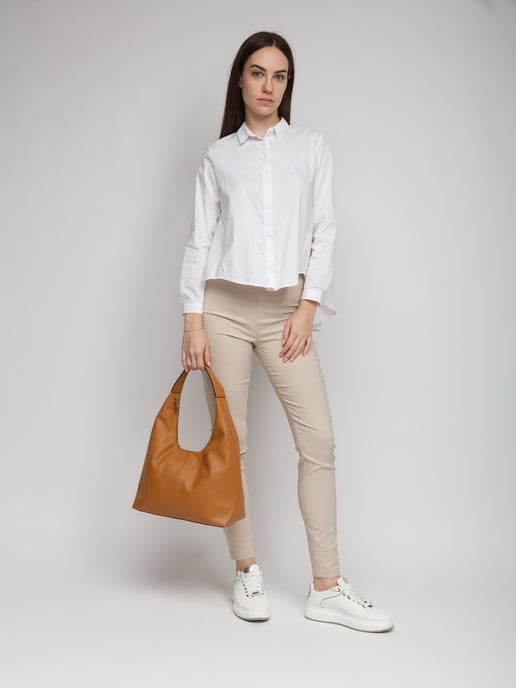 Giulia Monti Tote Bag Hellbraun - Image 5