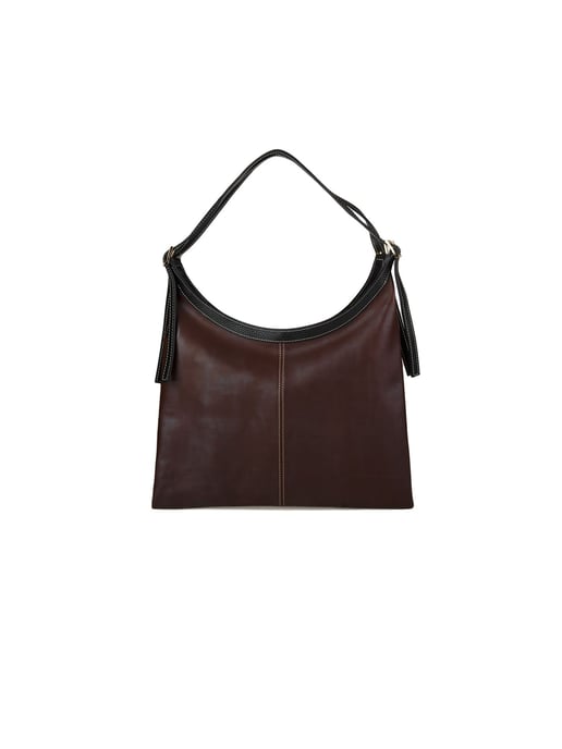 Giulia Monti Tote Bag Walnussbraun Schwarz - Image 1