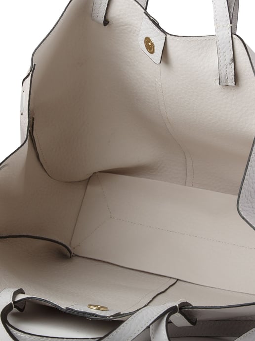 Giulia Monti Handtasche Hellgrau - Image 4