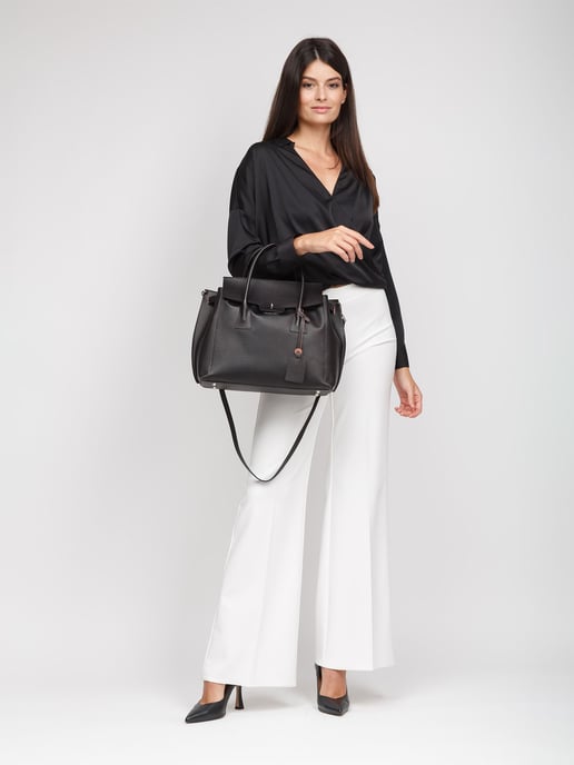 Giulia Monti Handtasche Schwarz - Image 5