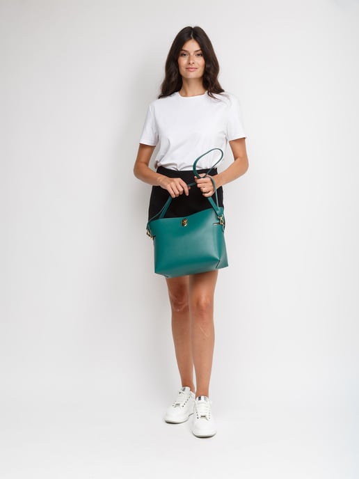 Giulia Monti Tragetasche Meergrün - Image 5