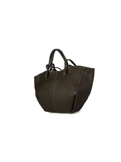 Giulia Monti Shopper Tasche Braun - Image 2
