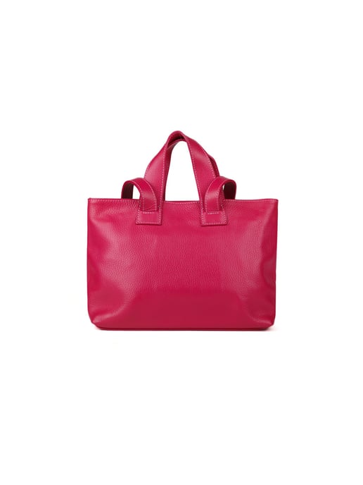 Giulia Monti Shopper Tasche Fuchsia - Image 1