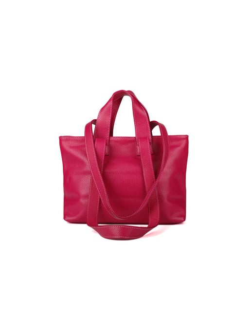 Giulia Monti Shopper Tasche Fuchsia - Image 3