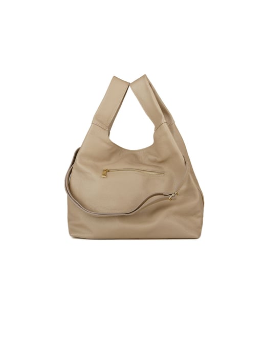 Giulia Monti Tote-Bag Grau Beige - Image 3