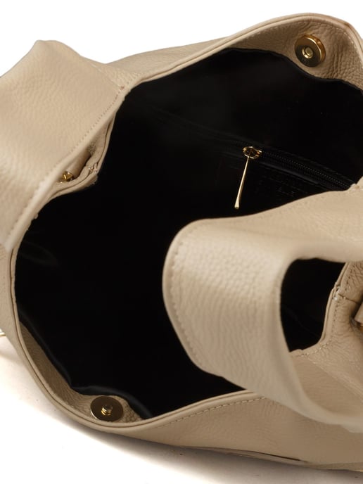 Giulia Monti Tote-Bag Grau Beige - Image 4