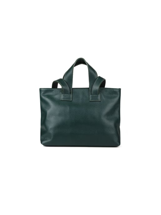 Giulia Monti Tote Bag Dunkelgrün - Image 1