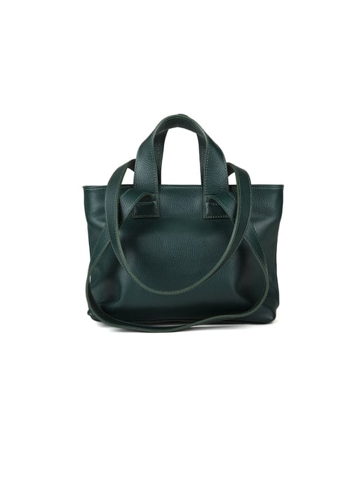 Giulia Monti Tote Bag Dunkelgrün - Image 3