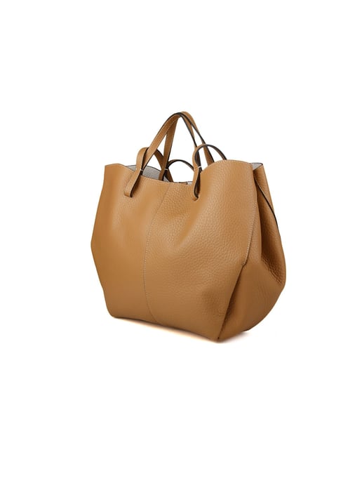 Giulia Monti Handtasche Grau Beige - Image 2