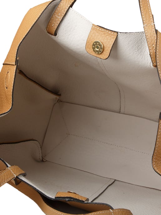 Giulia Monti Handtasche Grau Beige - Image 4